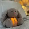 Breathing Bunny Plush Doll comforter Peaceful Music toy with Relieve tension and anxiety for baby Bunny Conciliate sleeping time 1