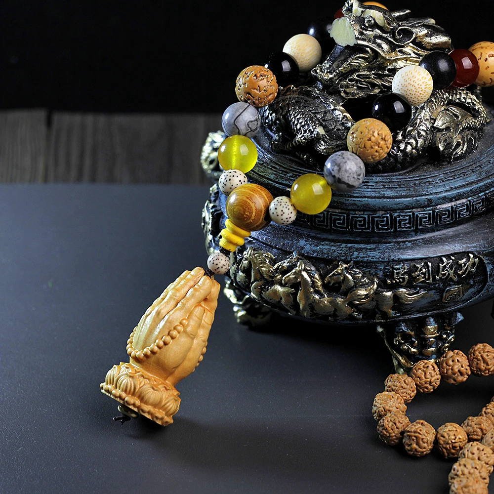 Meditation Bracelet – Buddhist Prayer Beads
