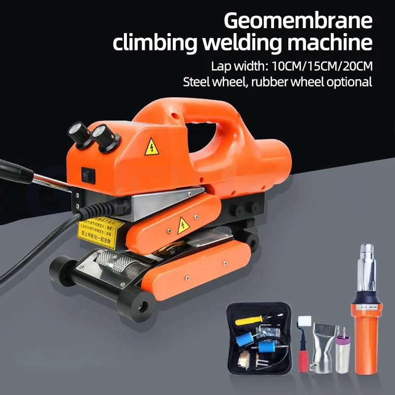 Geomembrane Welding Machine Hot Wedge Welding Machine HDPE Sheet Plastic Pool Lining Welding Machine PVC Repair Welding Machine 3