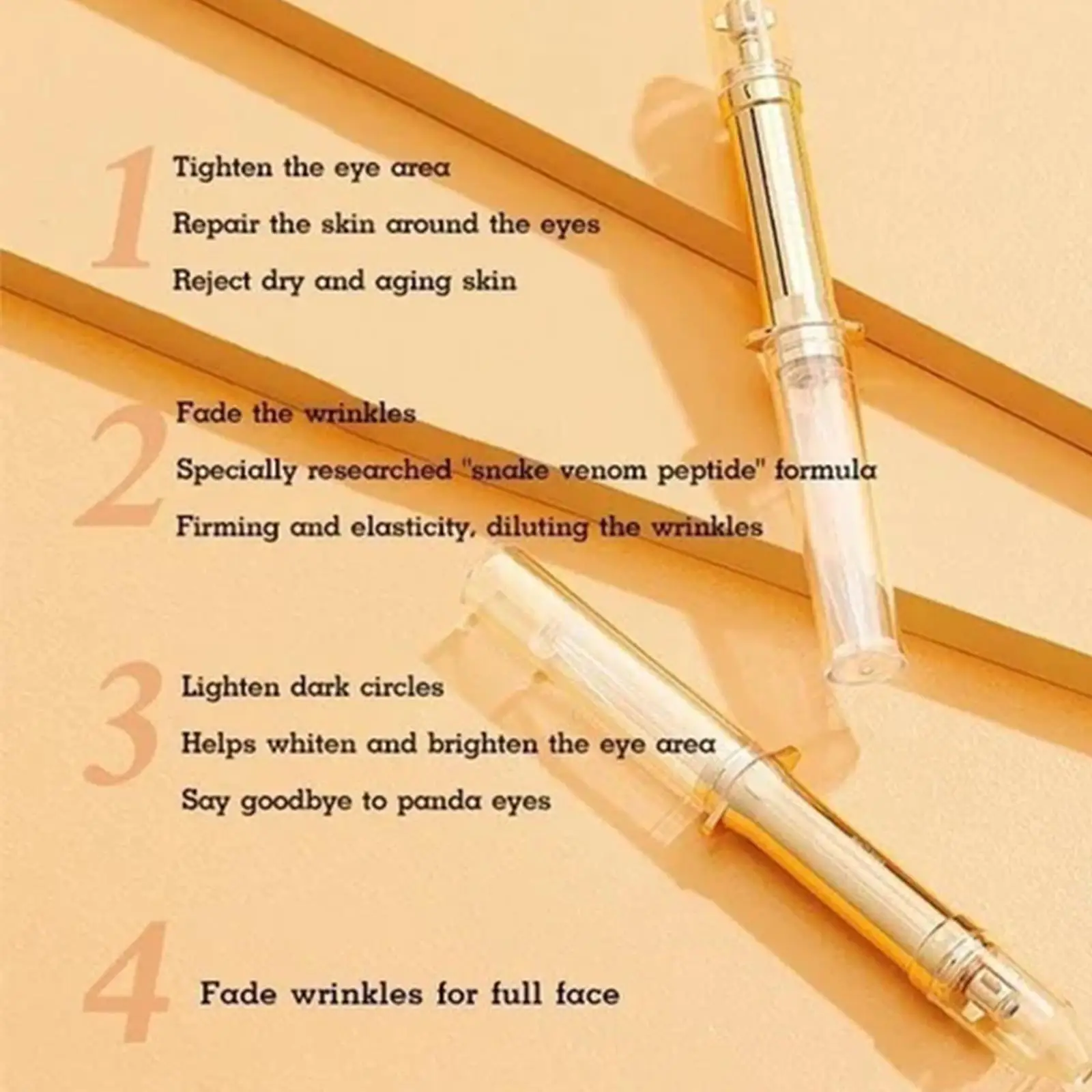 Snake Venom Polypeptide Eye Cream Whitening Dark Circles Removal Fade