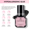 ZWELLBE Lash Clusters Glue 8ml Black Eyelash Glue for DIY Lash Extensions Long-Lasting Waterproof&No Irritation Makeup Tool 2