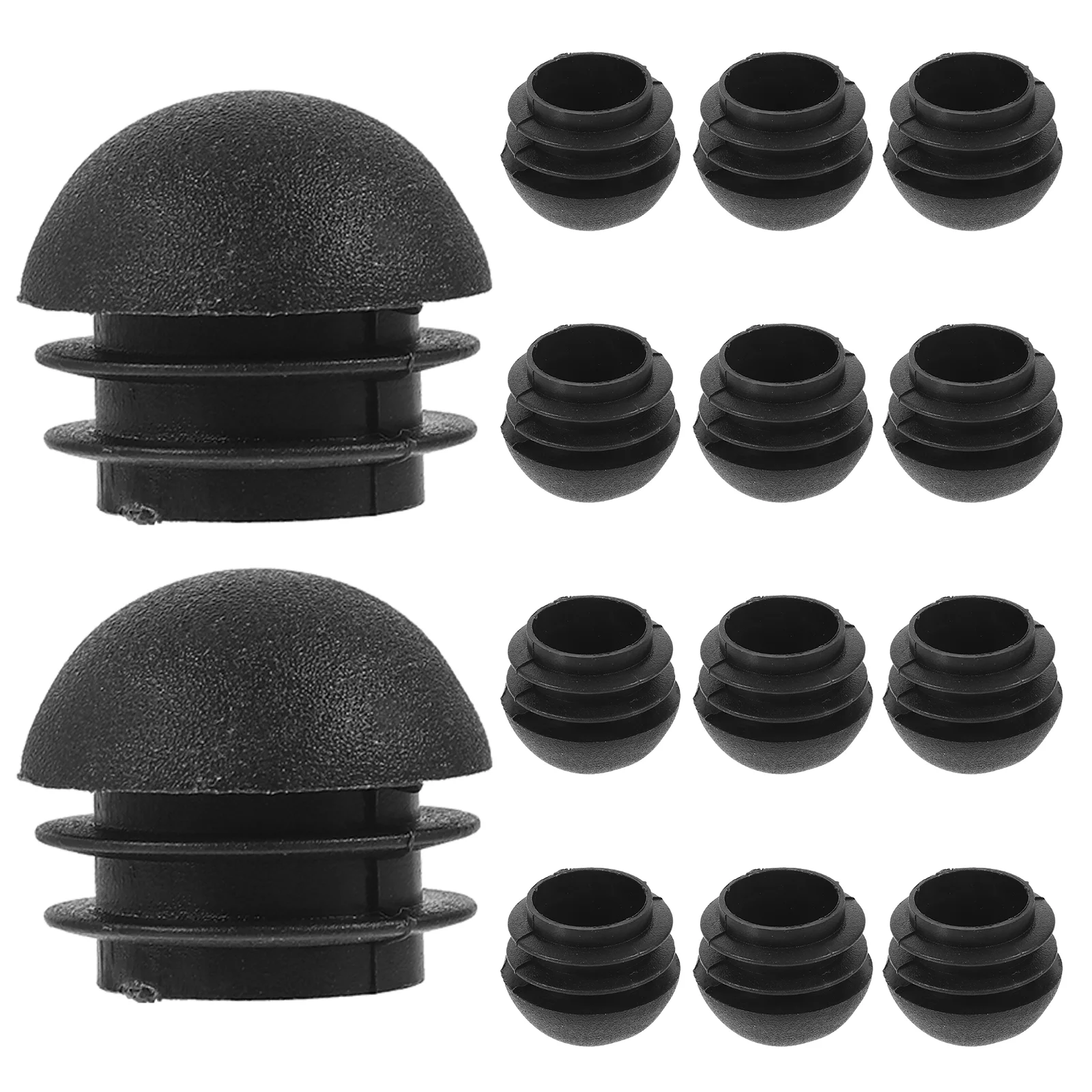 

20pcs Furniture Leg Caps Chair Leg Floor Protectors Desk Feet End Caps Table Feet Covers