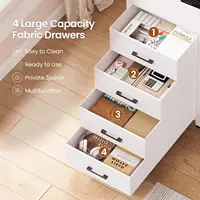 L Shaped Gaming Desk with 4 Drawers, 109” Computer Desk with Display Cabinet, Home Office Desks with 2 Monitor, Customized 4