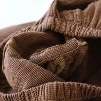 2026 New Spring Couple's Pajama Set 100% Cotton Long Sleeve Long Pants Two Piece Set for Men and Women's Home Furnishings - Image 6