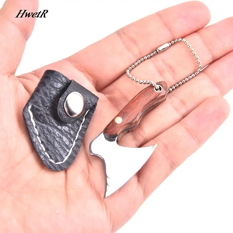 Mini Portable Keychain Simulation Knife Pocket Creative Mini Stainless