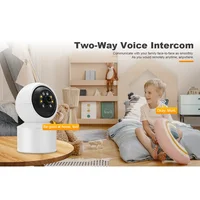 Lenovo WiFi Indoor Camera 4K 360° Rotation Remote Pet Dog Baby Care IP CCTV Camera 2-Way Talk Night Vision for Home Securiry - Image 4