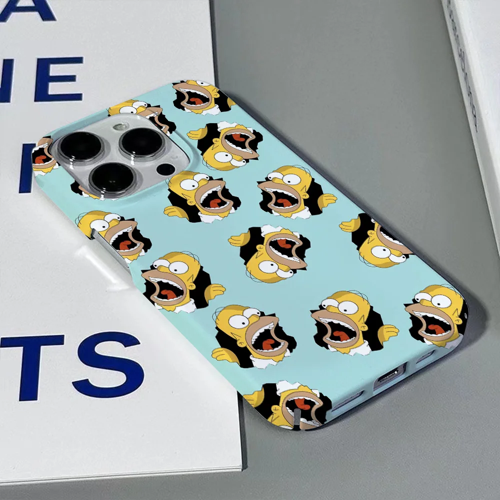 Cute Cartoon Themed Phone Case - Glossy HD Hard PC Cover