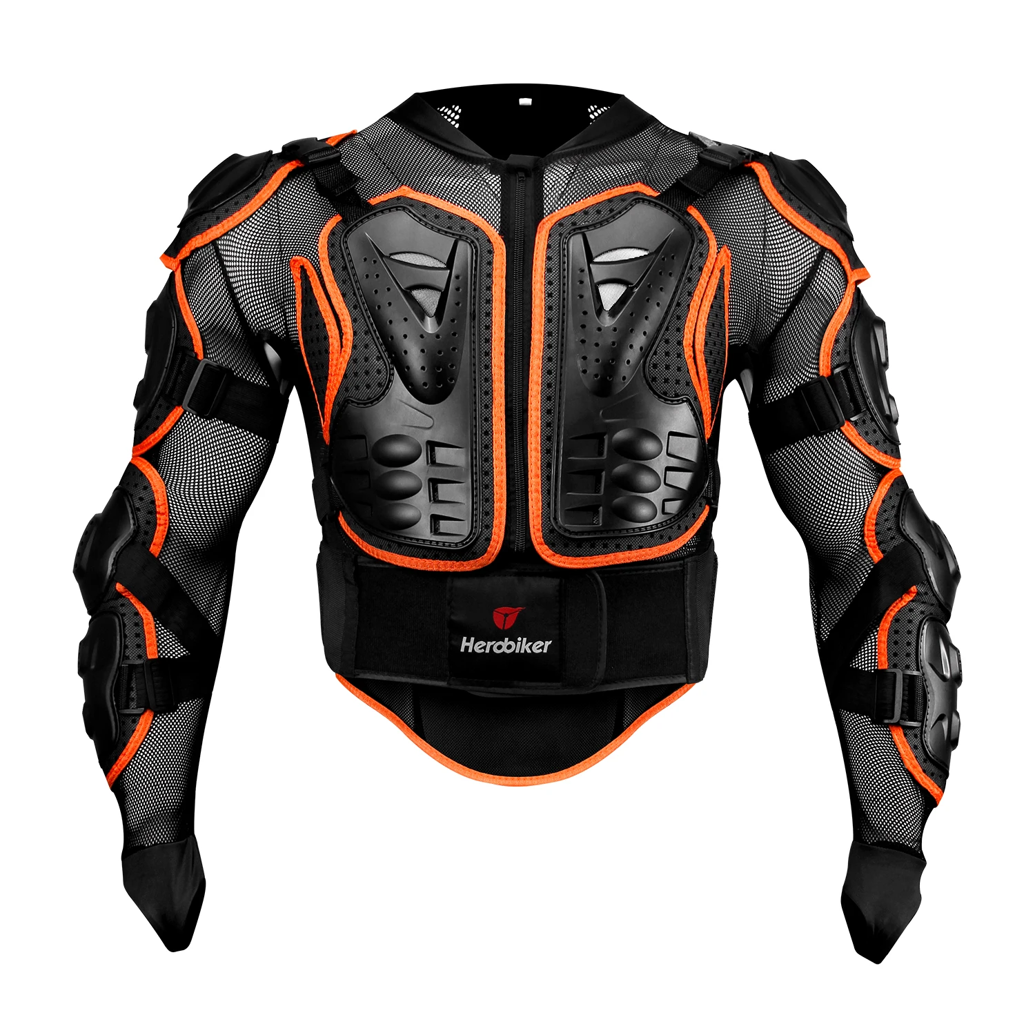 Men's 5XL Full Body Armor Motorcycle Jacket - Premium Motocross Protective Gear