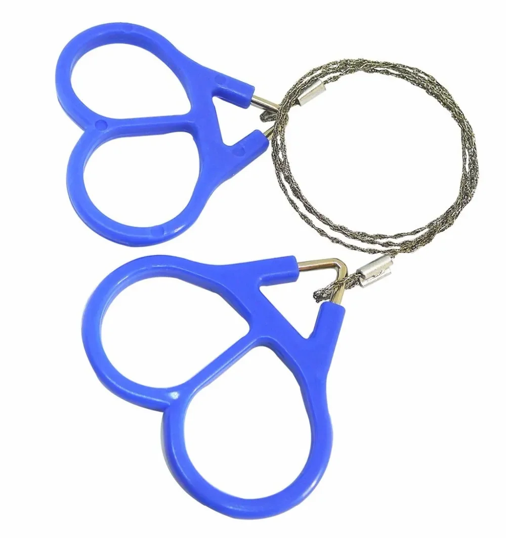 Portable Stainless Steel Wire Saw Universal Emergency 73cm Hand Chain Saw Cutter Hunting Camping Hiking Travel Survival Tool