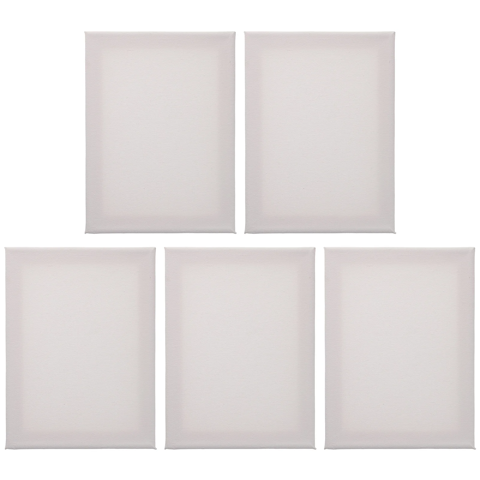 Custom Painting Canvas Painting Canvas Board 5 Pcs Oil Paint Blank Canvas With Box Acrylic White Watercolor 6x8 Linen