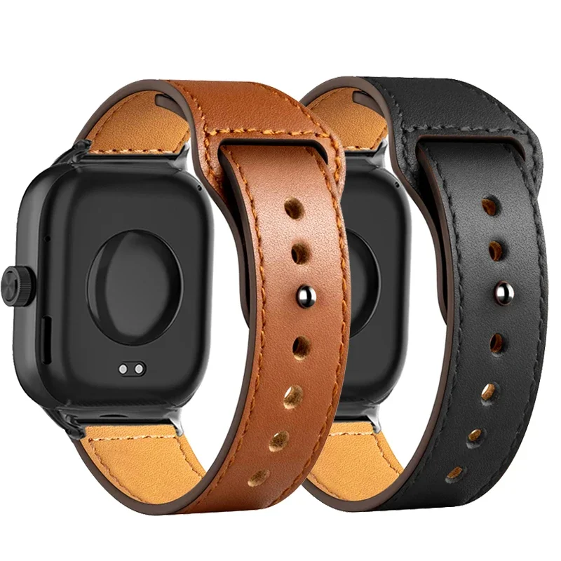 

Leather Bracelet for Redmi Watch 4 Smartwatch Accessories for Redmi Watch4 Wristband for Xiaomi redmi watch 4 Strap Replace Belt