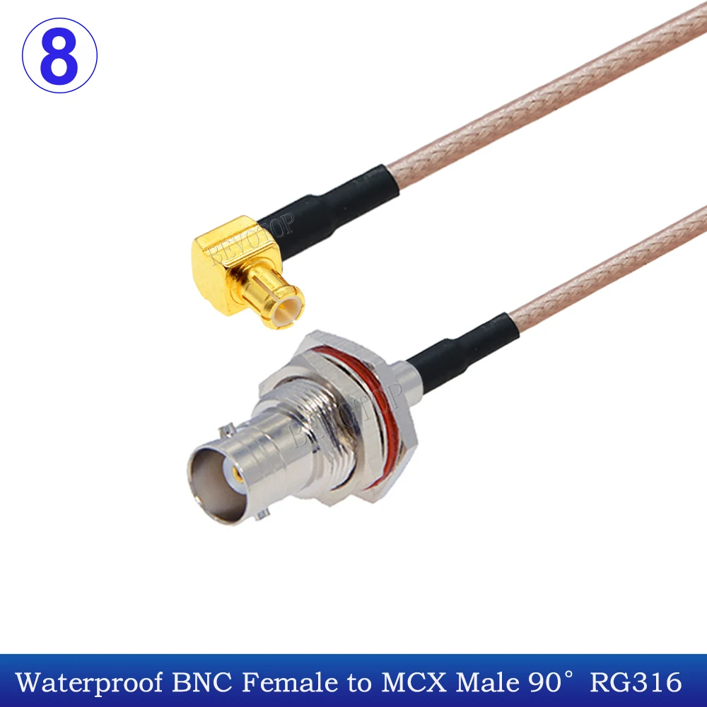 BNCケーブル 両端BNCオス 10m金 50Ω: ケーブル・コネクター 秋月電子通商-電子部品・ネット通販 Ruiting Store 10個 MMCX オス 直角 - BNC メス O リング ストレート延長同軸ケーブル RG174 10