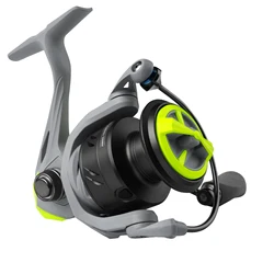 Premium Spinning Reel with 12kg Max Drag, 9+1 Ball Bearings, and 5.2:1 Gear Ratio - 5000 Series (Grey)