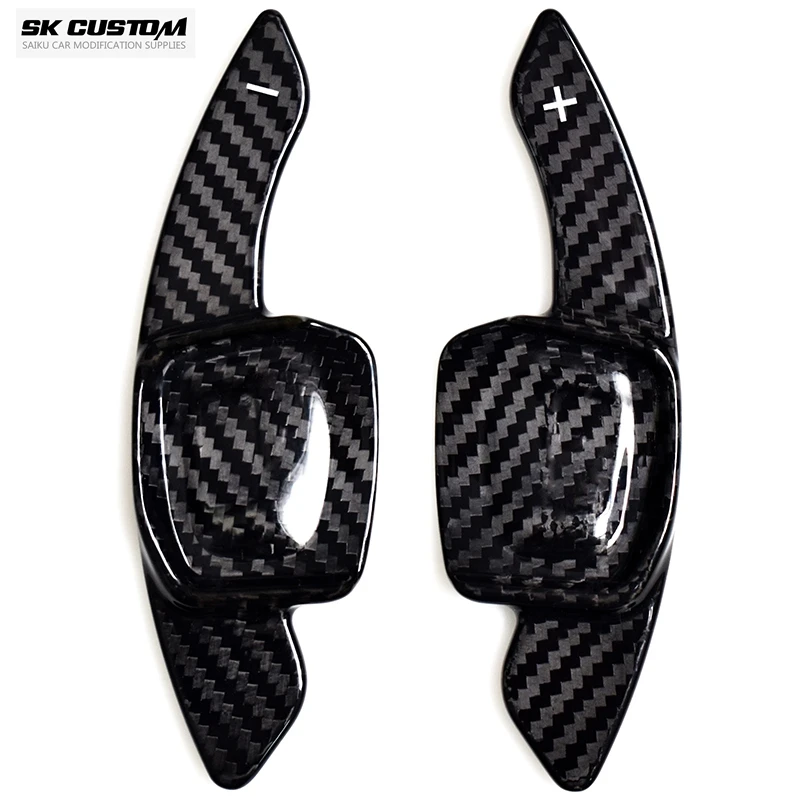 

SK CUSTOM For Volkswagen Golf 8 MK8 GTI R Line Car Carbon Fiber Steering Wheel Paddle Shifters Extension Interior Modifications