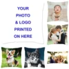 Custom Cushion Cover DIY Customized Throw Pillow Home Decorative Square Wedding Pets Baby Print Pillowcase Drop Shipping 1