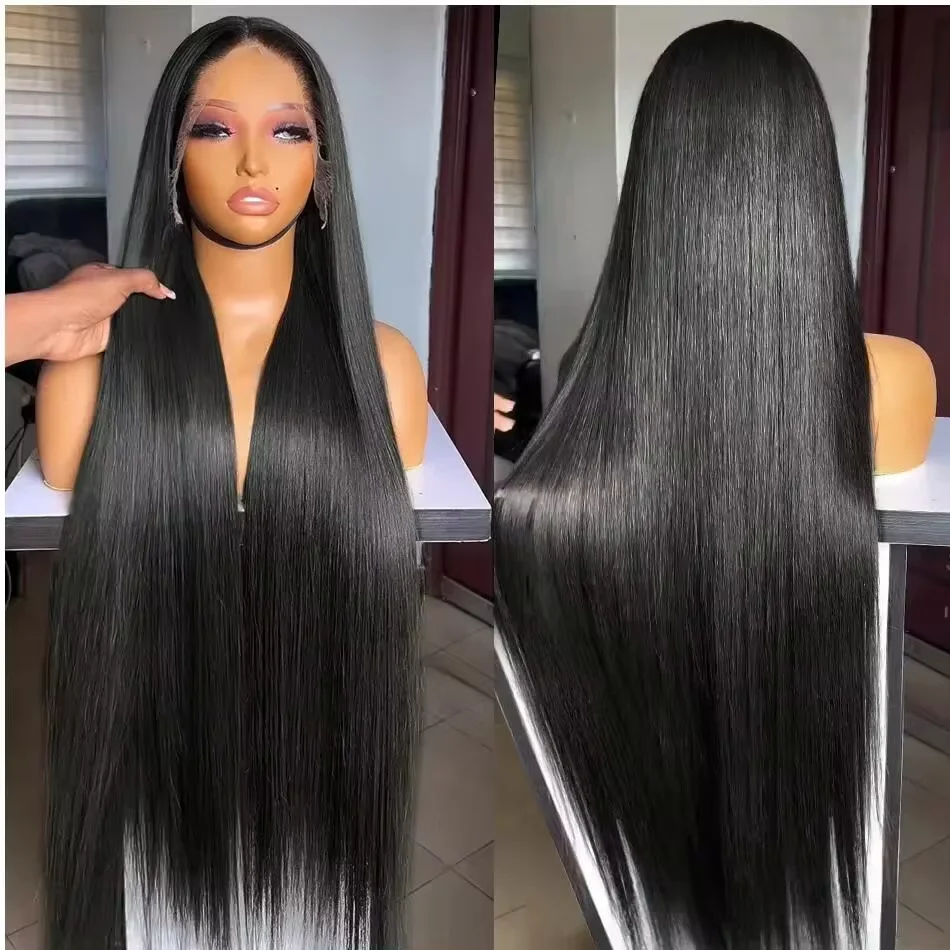 13x4 13x6 Straight Lace Front Wig HD Transparent Brazilian Human Hair Wigs For Women 360 Lace Frontal Wig 5x5 Lace Closure Wig