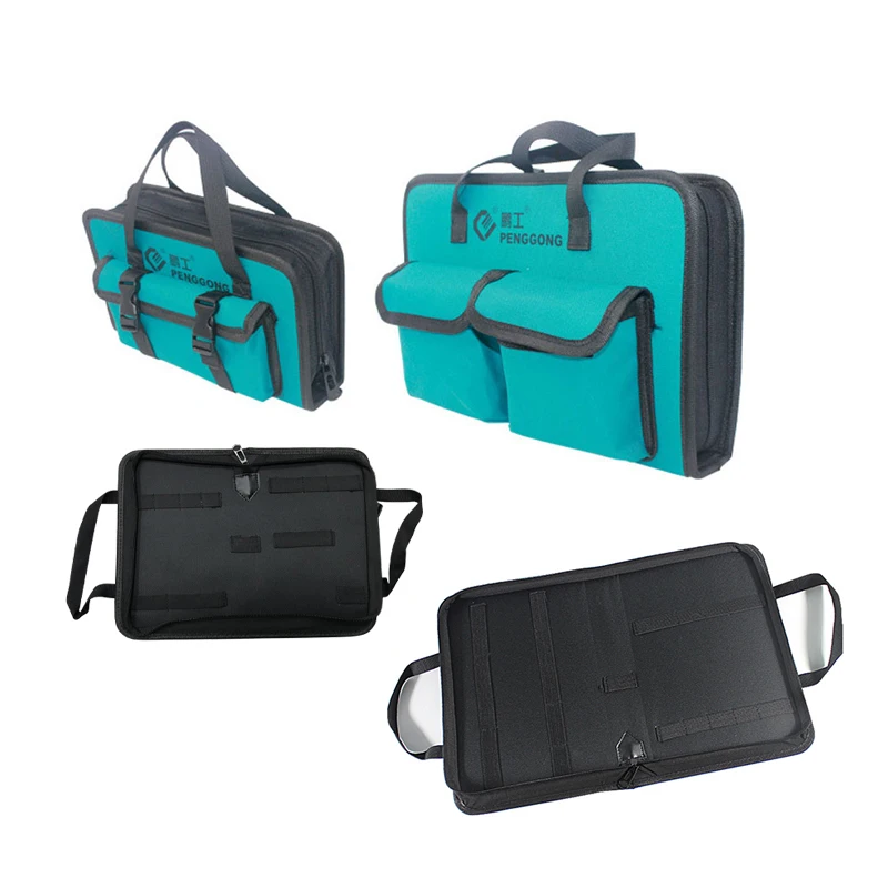 도구 손 가방 휴대용 전기 가방 다기능 수리 600D 옥스포드 천 대형 두꺼운 도구 가방 방수 도구 주최자