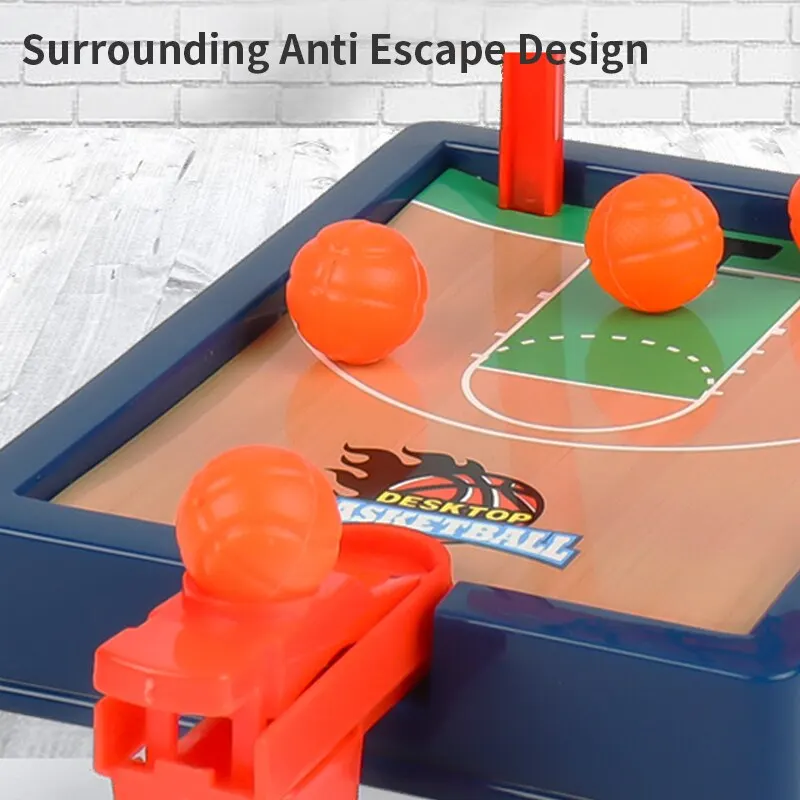 Basketball Game Mini Desktop Tabletop Portable Travel Or Office Game Set for Indoor Or Outdoor Fun Sports Novelty Toy Gift