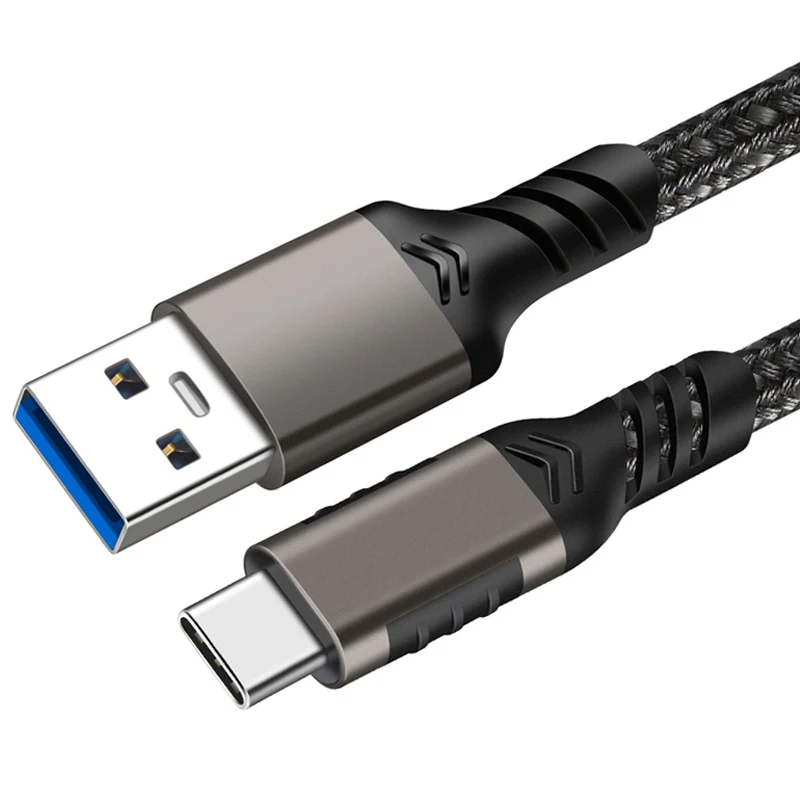 รูปสินค้า สายชาร์จ USB 3.2 10Gbps แบบ USB-C 2 เมตร ชาร์จเร็ว 60W