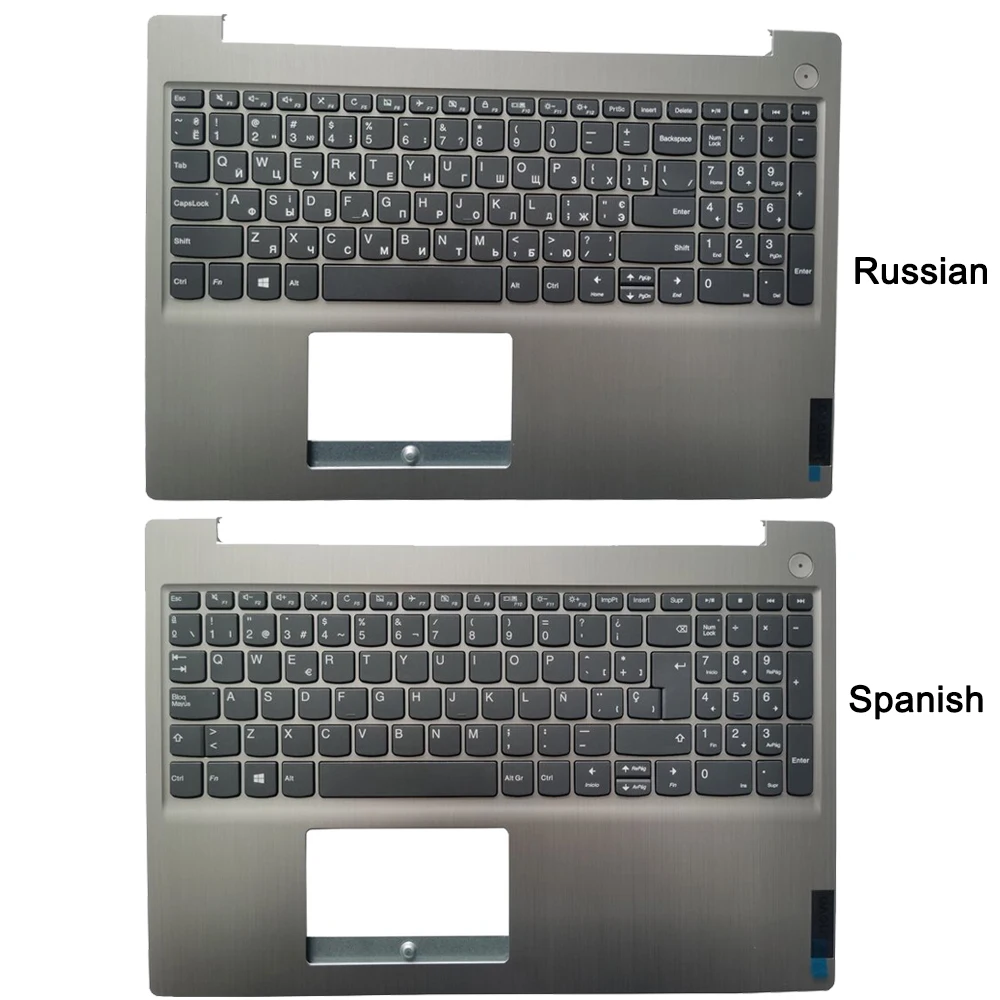 Espanhol ru Teclado Russo para Lenovo Ideapad 15ada05 315are05 15iml05 15iil05 15igl05 com Tampa Superior da Caixa Novo sp