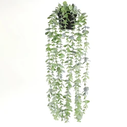 Lush Greenery Eucalyptus Vine for Indoor & Outdoor Décor (Green)