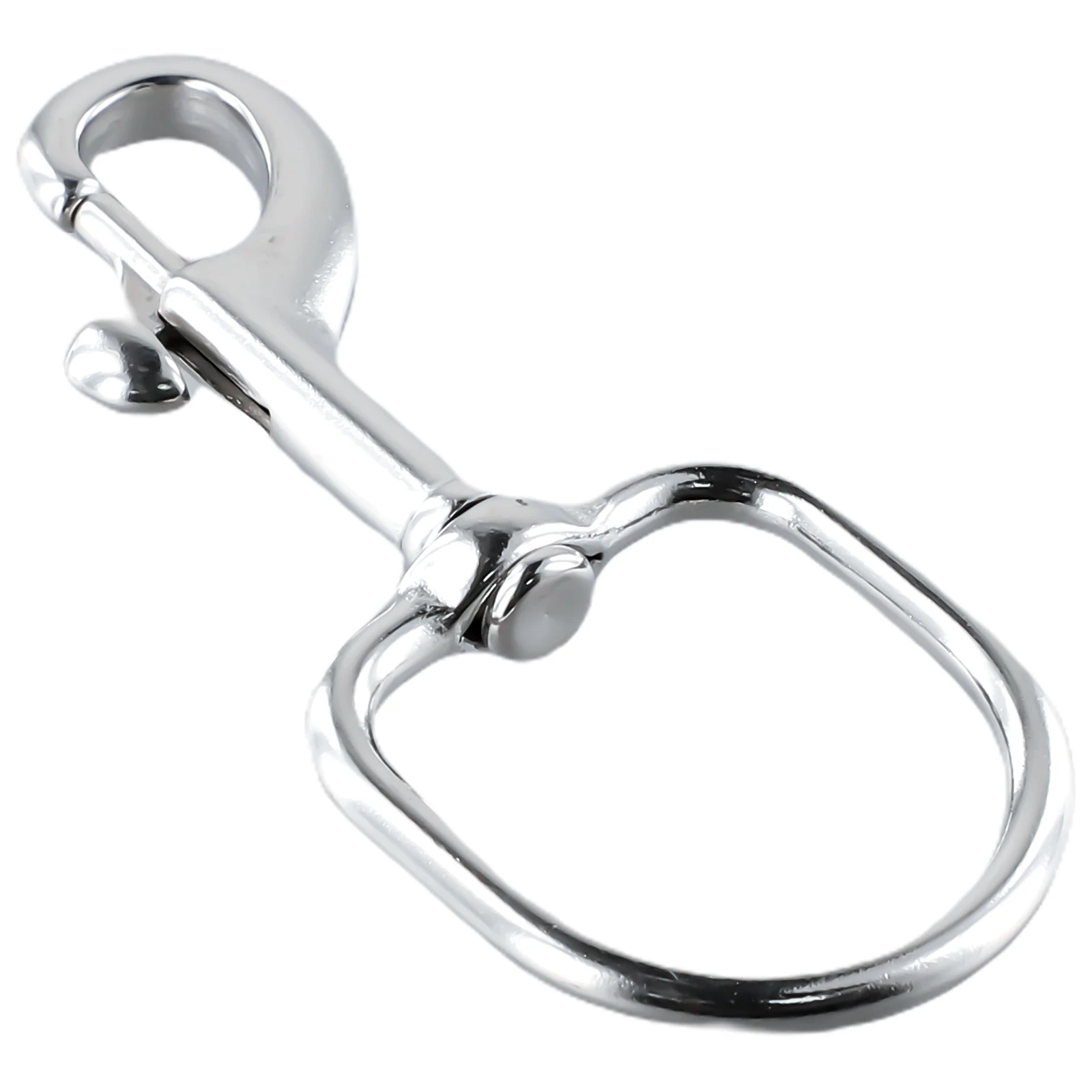 

Clasps Hook Swivel 103*45mm 316 Stainless Steel About 48g Bolt Diving Eye Flag For Hook Keyring Scuba Snap Newest