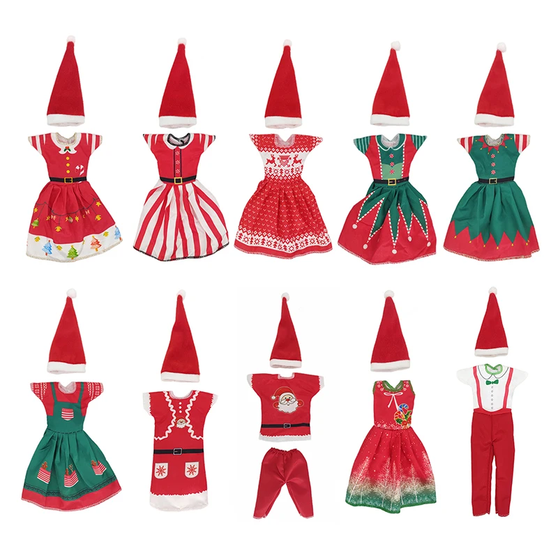 Doll Christmas Accessories Christmas Elf Doll Clothes Elf Doll