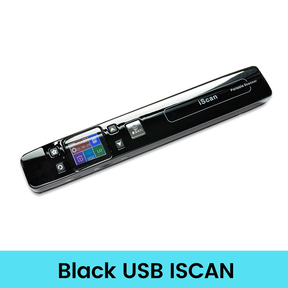 Inlight iScan02 Portable Scanner Wi-Fi対応 Iscan02 Portable Handheld Digital Wireless Wifi 1050DPI LCD office