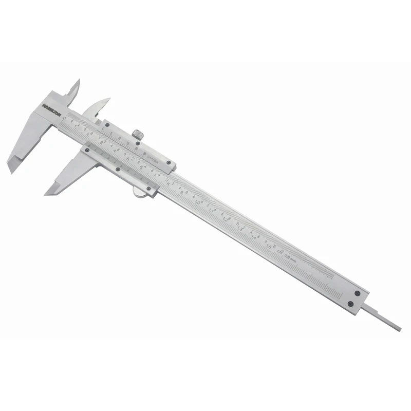 0-150Mm 6 &0.02Mm/0.05Mm Hoge Carbon Staal Schuifmaat Dikke Body Laser Schaal Smeden Meten Gebouw Handgereedschap