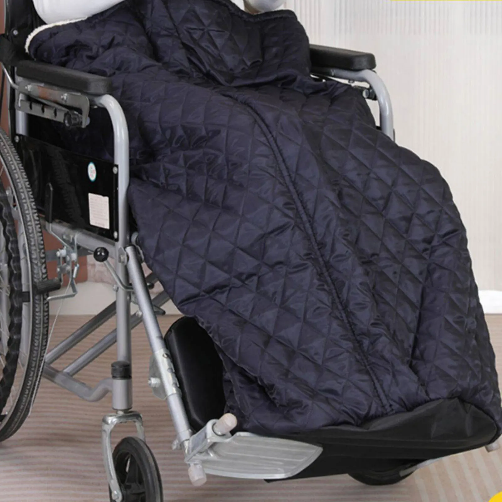 Heavyweight Wheelchair Blanket Daily Living Aids Warm Leg Cozy Warm Bag Gifts Cold Weather Wheelchair Cover for Disabled People 4