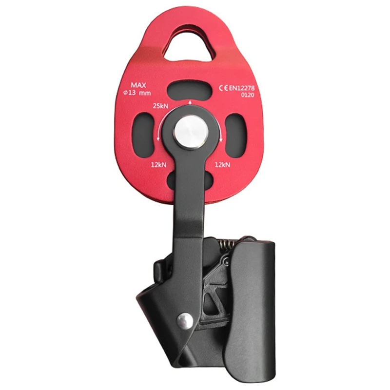 aluminum-alloy-with-ratchet-wheel-one-way-pulley-heavy-objects-lifting-tool-pulley-blocks-device-ascenders