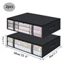 Storage Boxes Clothes Storage Collapsible Storage Bags Underbed Storage For Organizing Clothes Bedroom Quilts Closet Dormitory 1