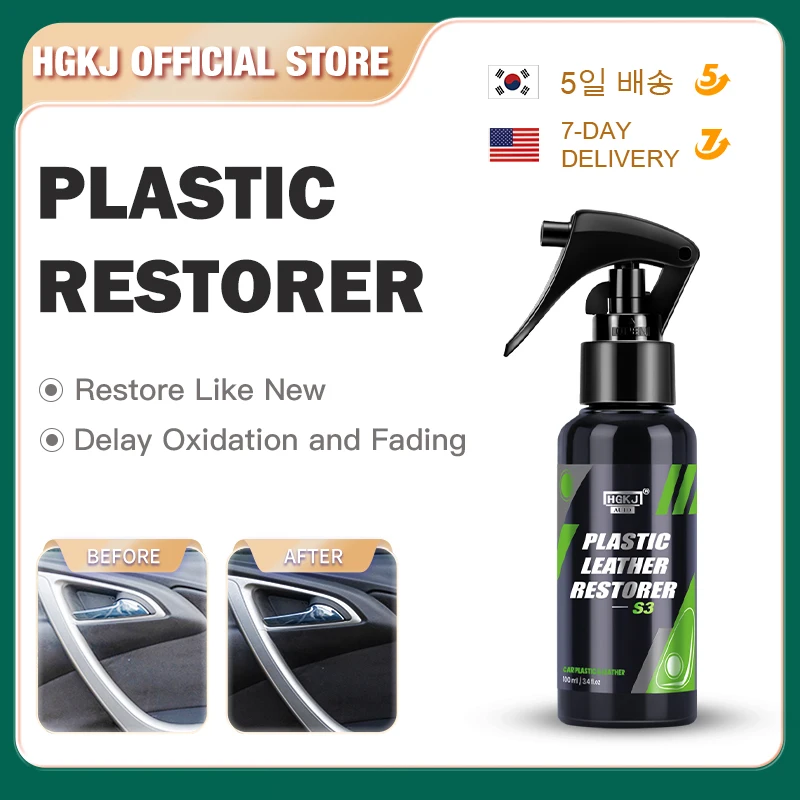 100mlS3PlasticRestorerAgentWaxInstrumentPanelAutoInteriorAuto