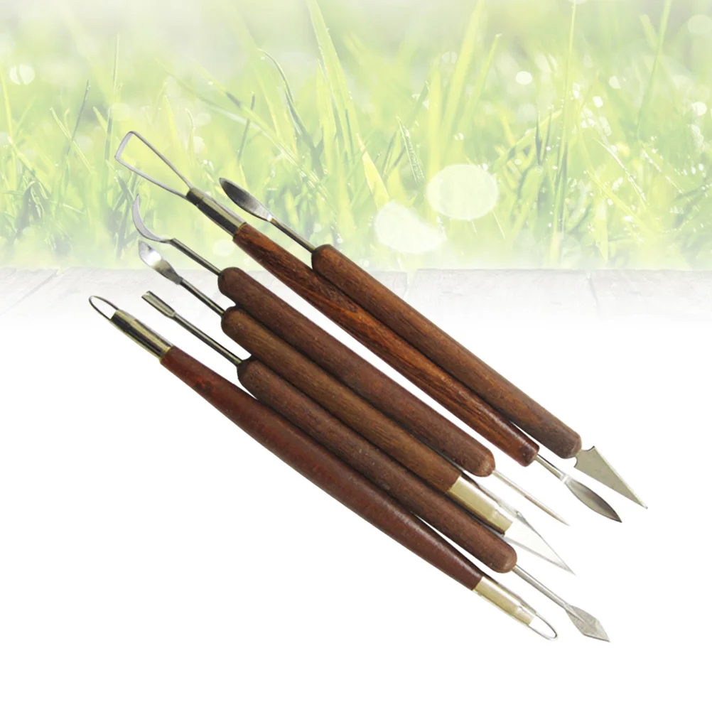 Tools Pottery Clay Ceramic Carving Sculpting Tool Set Ribbon Trimming