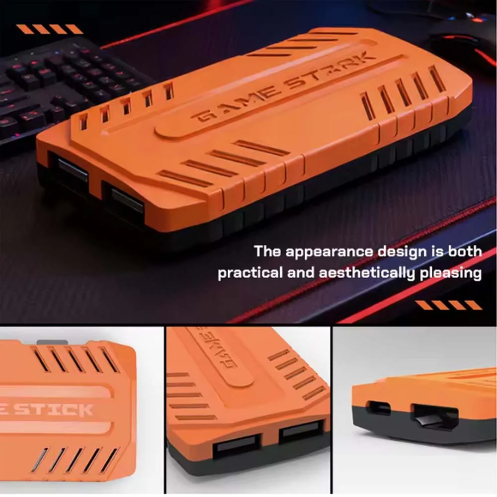 Reebolnic U36 Game Stick 128G 50,000+Games Installed 4K HD Output Retro Video Game Console 3D 40+Simulators PSP PS1 Boy Gifts 5