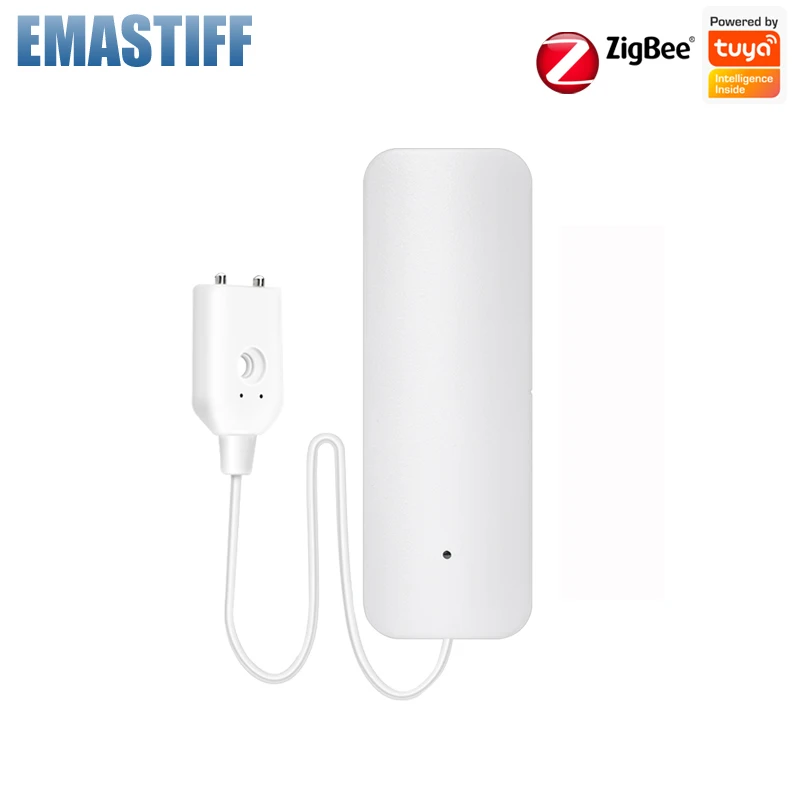 Tuya Home Alarm Water Leakage Alarm Independent WIFI/Zigbee Water Leak Sensor Detector Flood Alert Overflow Security System smart water leak sensor