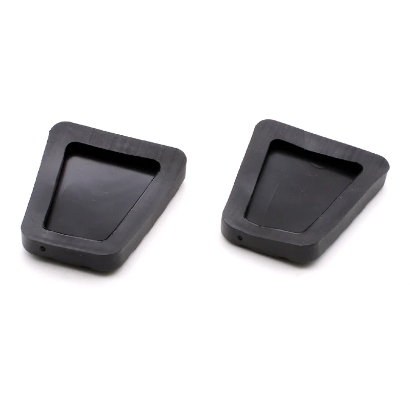 1Pair Rubber Shell Lancer MT Pedal Clutch Damper Brake Cover Anti Skid for Mitsubishi Pajero Montero Shogun V33 V32 V31 V43 car pedals pedal cover