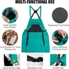 Outdoor Garden Orchard Bag Portable Fruit Picking Tool Cotton Linen Fabric Handbag for Garden Greenhouse Apron 6