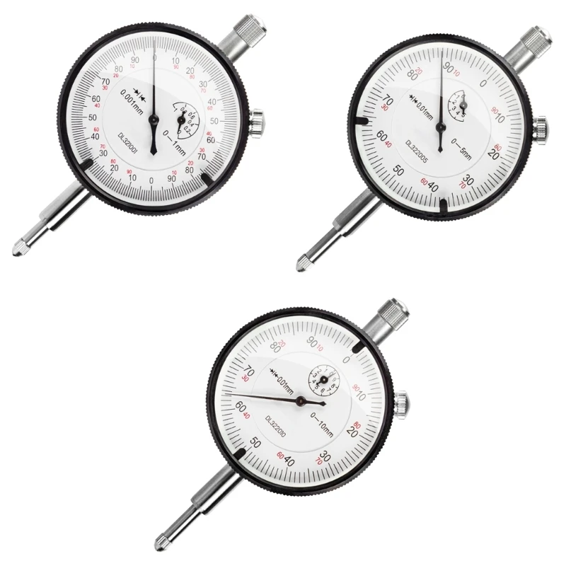

Versatile Aluminum Alloy Dial Gauge Accurate Measuring Tool Reliable 56mm Dial Gauge Lightweight for Flat Comparisons