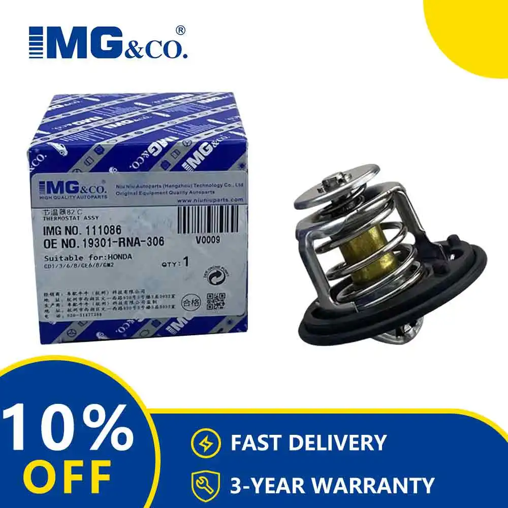 Honda Civic Accord CRV Fit Insight Odyssey Engine Coolant Thermostat 19301-PAA-306 19301-PLC-315 19301-RNA-315 For 1988-engine coolant thermostat