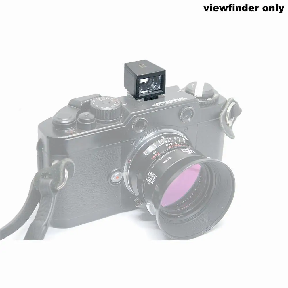28mm 35mm Optical Viewfinder Cold Hot Shoe 135 Full Frame No Border External Wide-angle for Gr3 Dp1 Y2y8