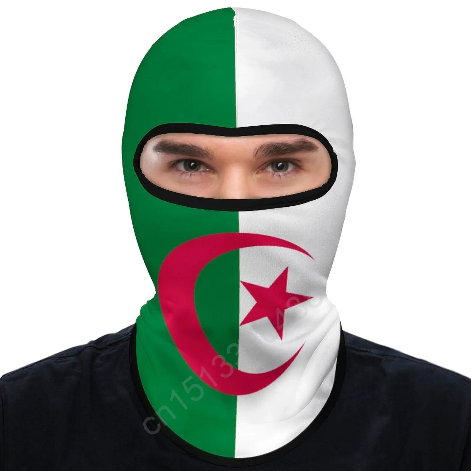 

Algeria Cycling Cap Quick Dry Headband Head Scarf Running Hat Bandana Ciclismo Wind Sunscreen Dustproof CS Masked Hood Caps