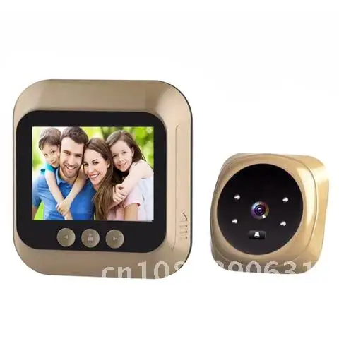 

2.8 inch LCD Color Screen Digital Doorbell 90 Degree Door Eye Doorbell Electronic Peephole Door Camera Viewer Outdoor Door Bell