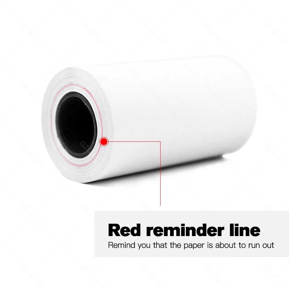 58*30mm Thermal Paper Rolls White for Children Camera Instant Printing 57MM Photos Printer Replacement Papers for POS Printer