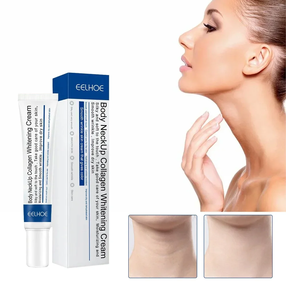 Face Lift Firming Whitening Smoothing Care Lotion Hydrolyzed Collagen Neck Cream Moisturizing Neck Rejuvenation Cream neck cream