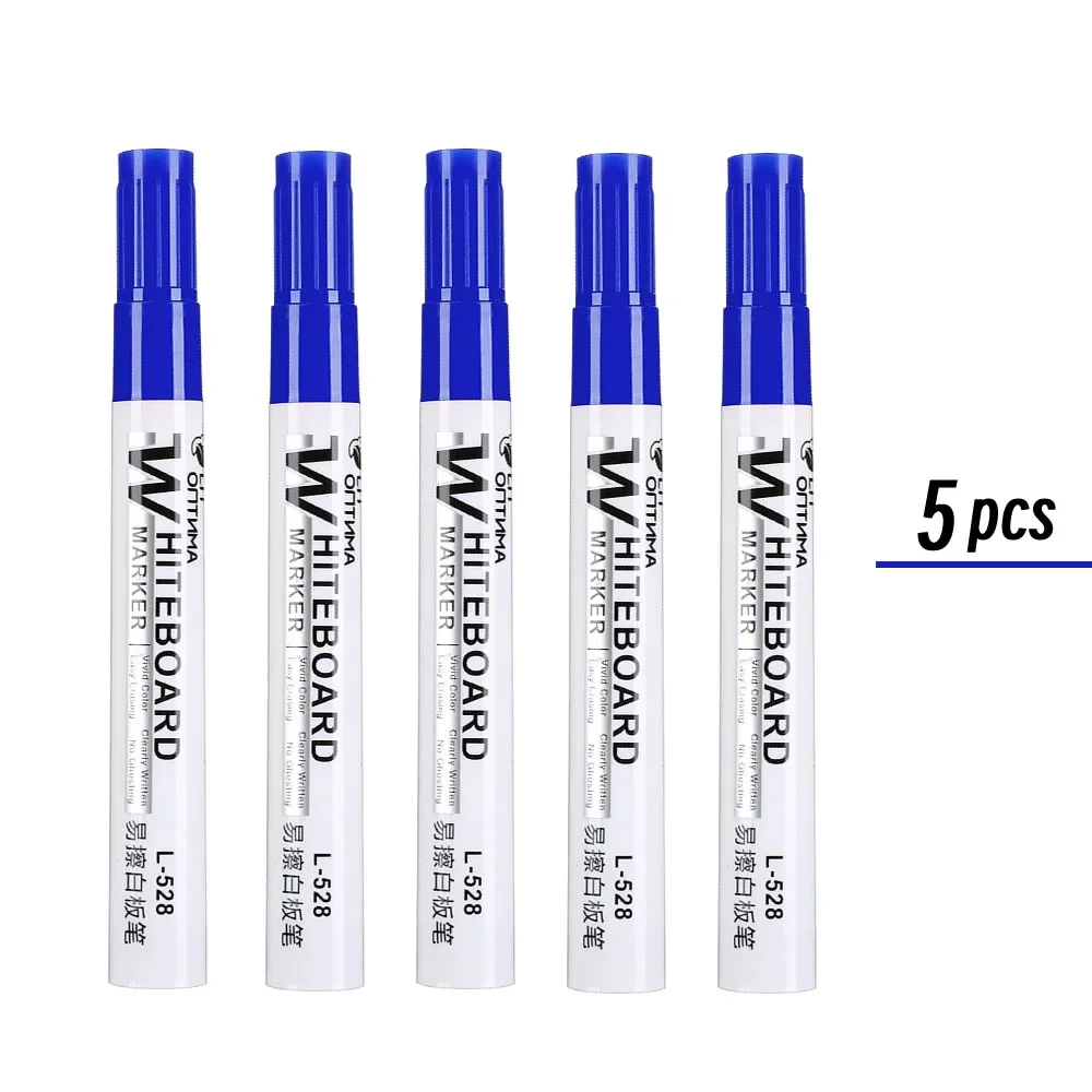 Erasable Whiteboard & Blackboard Marker Pens for Office, School, and Art