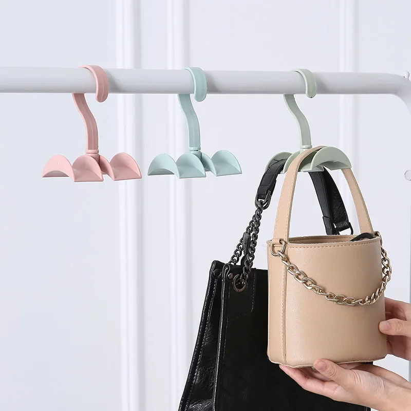 Purse Hanging Rack Holder Hook Rotation Storage Rack Bag Scarf Wardrobe Clothing Handbag Storage Rod Pants Hanger clothes hanger,clothes rack,pants rack,storage hanger,storage hanger hook,clothing storage,stainless steel hanging rod