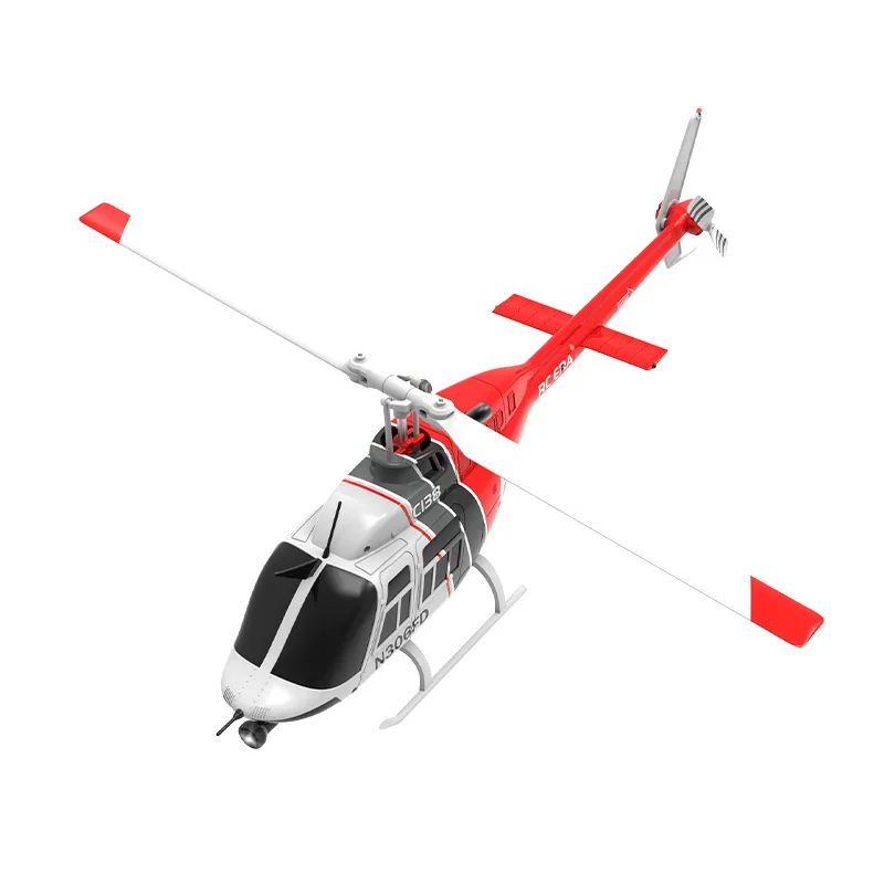 RC ERA C138 Bell 206 1:33 Six channel single rotor aileron free fixed altitude version aircraft model toy helicopter 4