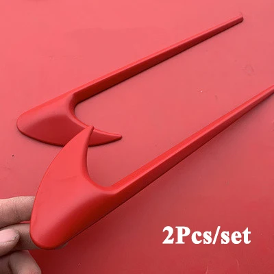 2Pcs 3d ABS V8 Biturbo 4matic Logo Letters Car Fender Trim Emblem Badge Sticker For C63S E63S GLC Accessories