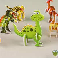 25Pcs 3D Dinosaur Paper Puzzle for Toddler Puzzle Toys, Perfect Gift for Birthdays, Classroom Rewards and Colorful Jar Surprises 2